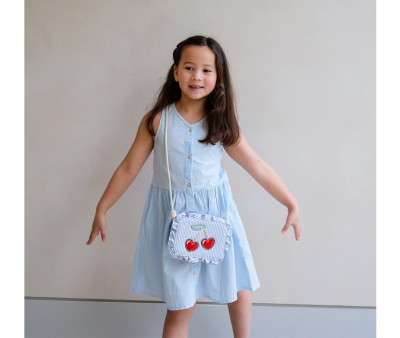 Kids Bag Striped Cherry