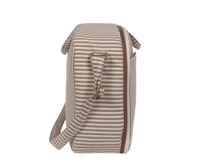 Borsa Clinica Praliné Stripes Moka