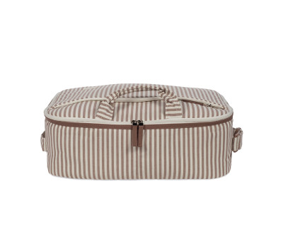 Borsa Clinica Praliné Stripes Moka