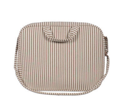 Borsa Clinica Praliné Stripes Moka
