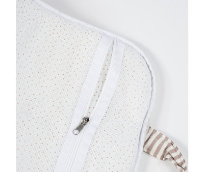 Borsa Clinica Praliné Stripes Moka