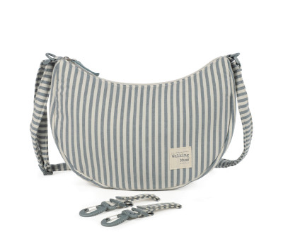 Borsa Crossbody Gondola Praliné Stripes Matcha