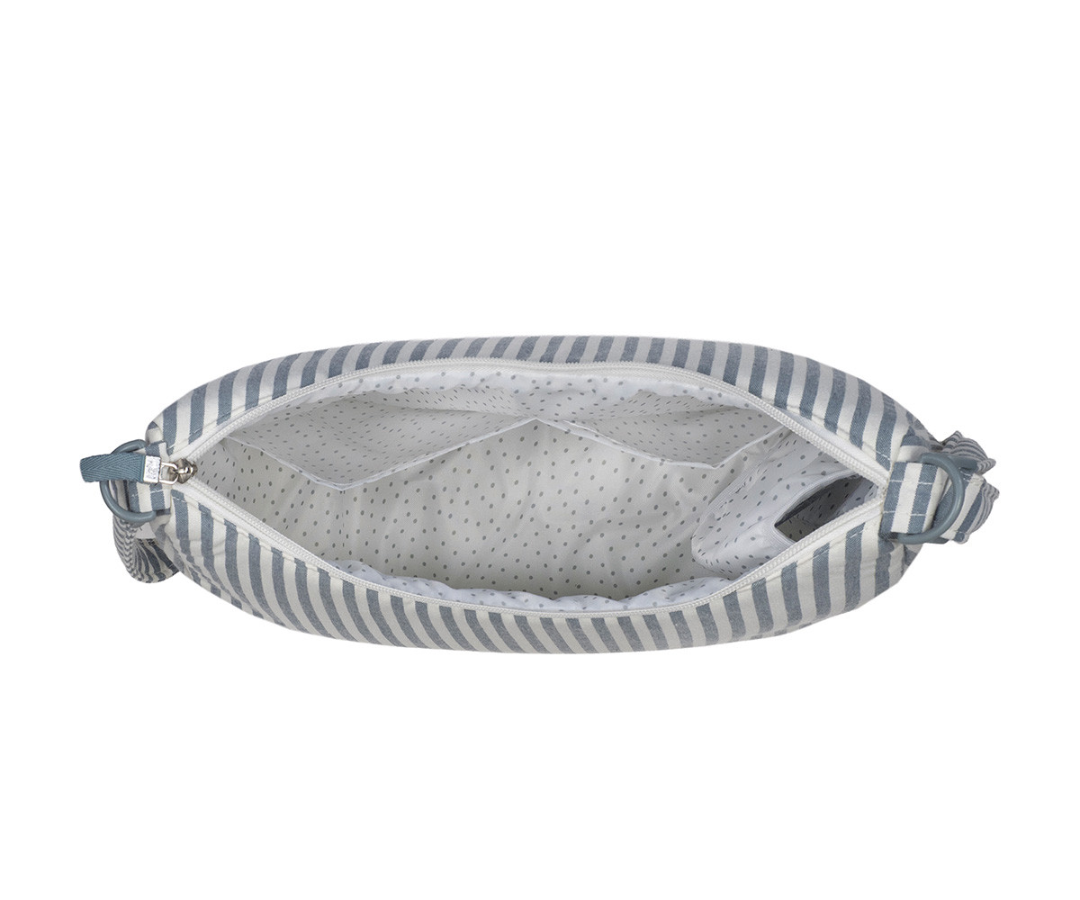 Borsa Crossbody Gondola Praliné Stripes Matcha