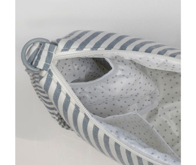 Borsa Crossbody Gondola Praliné Stripes Matcha