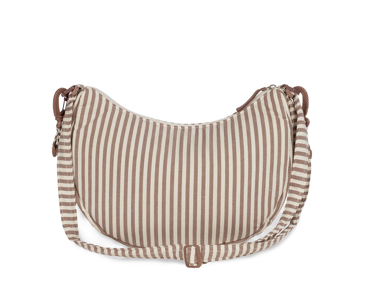 Borsa Crossbody Gondola Praliné Stripes Moka