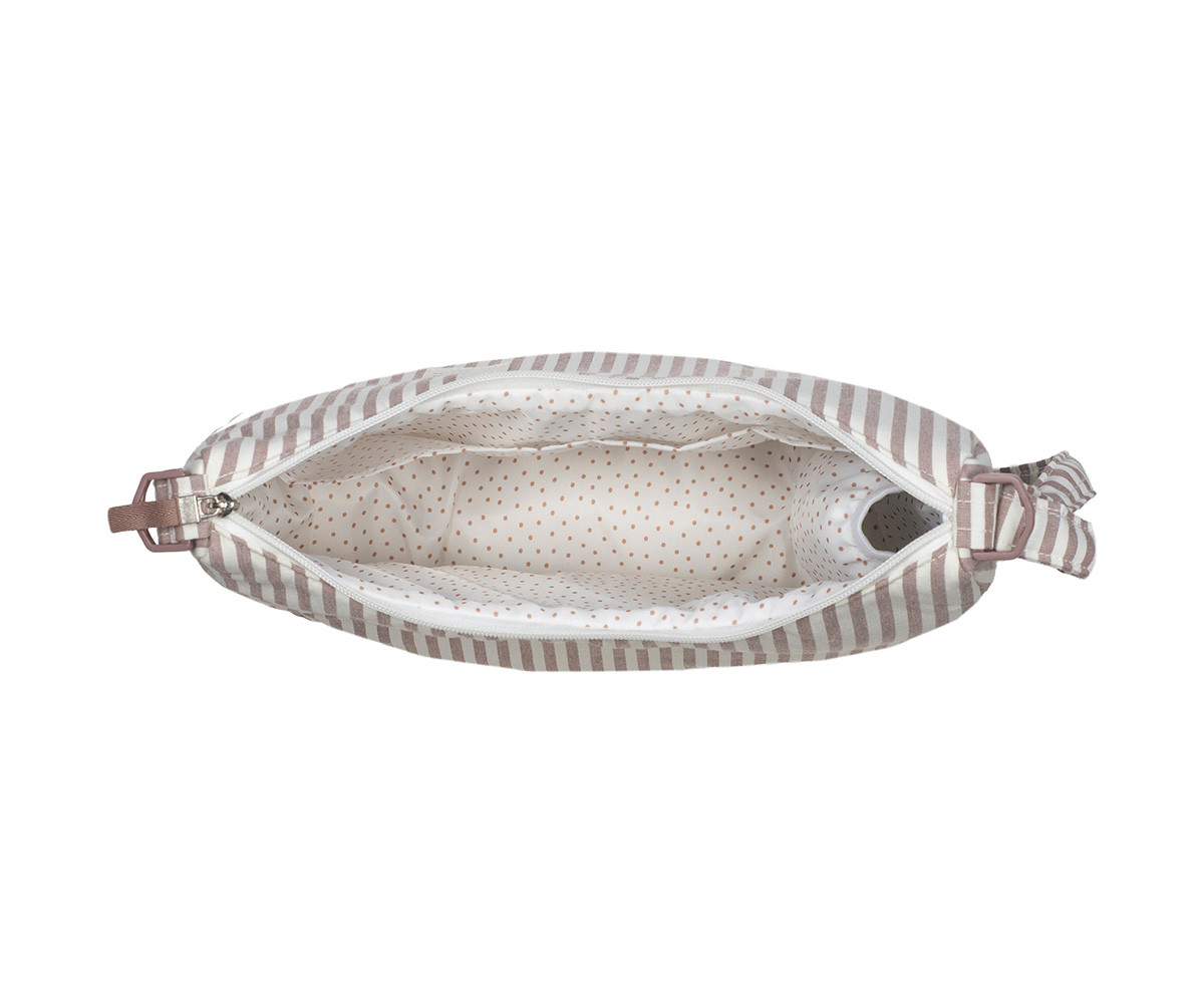 Borsa Crossbody Gondola Praliné Stripes Moka