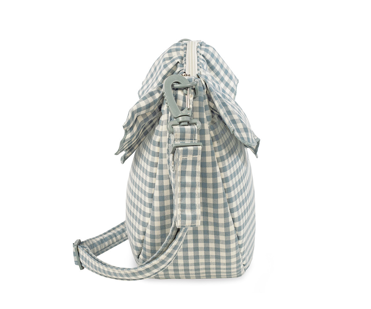 Borsa Crossbody Gondola Praliné Vichy Matcha