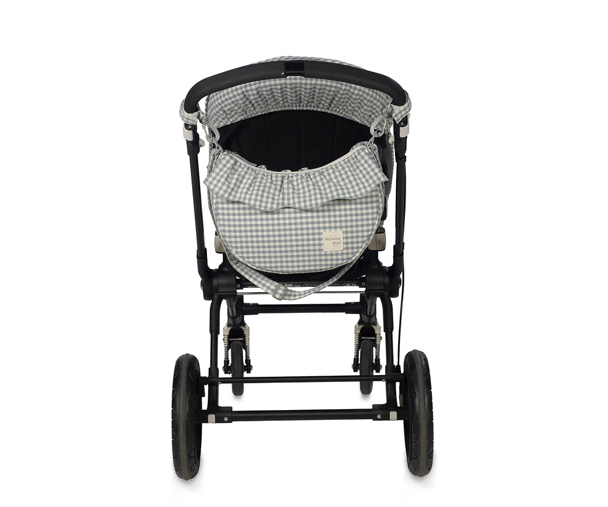 Borsa Crossbody Gondola Praliné Vichy Matcha