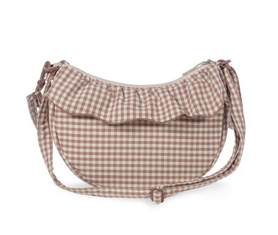Borsa Crossbody Gondola Praliné Vichy Moka