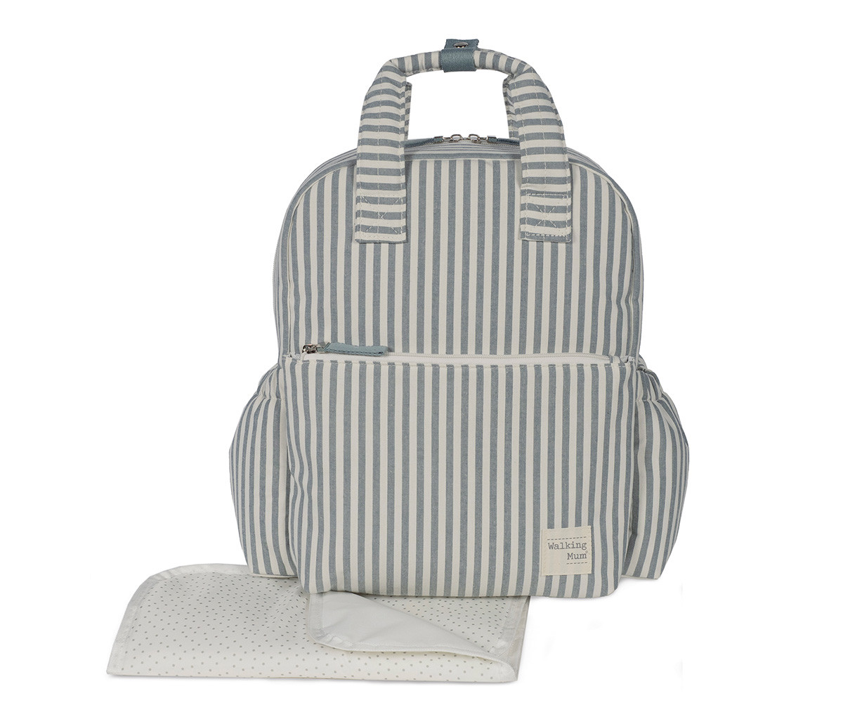 Zaino Passeggino Praliné Stripes Matcha