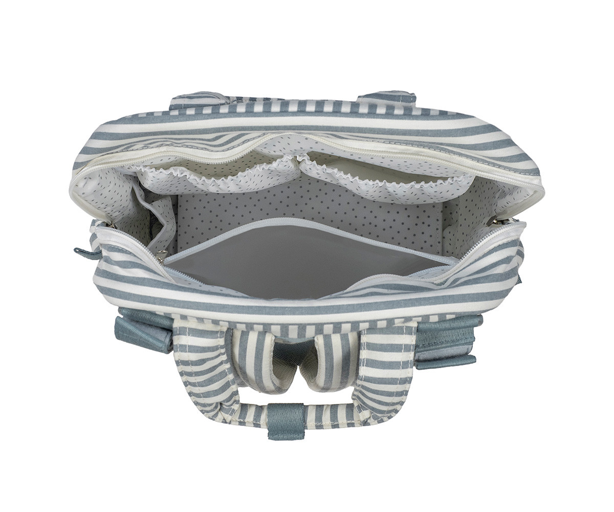 Zaino Passeggino Praliné Stripes Matcha