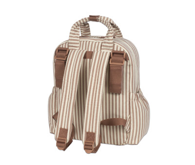 Zaino Passeggino Praliné Stripes Moka