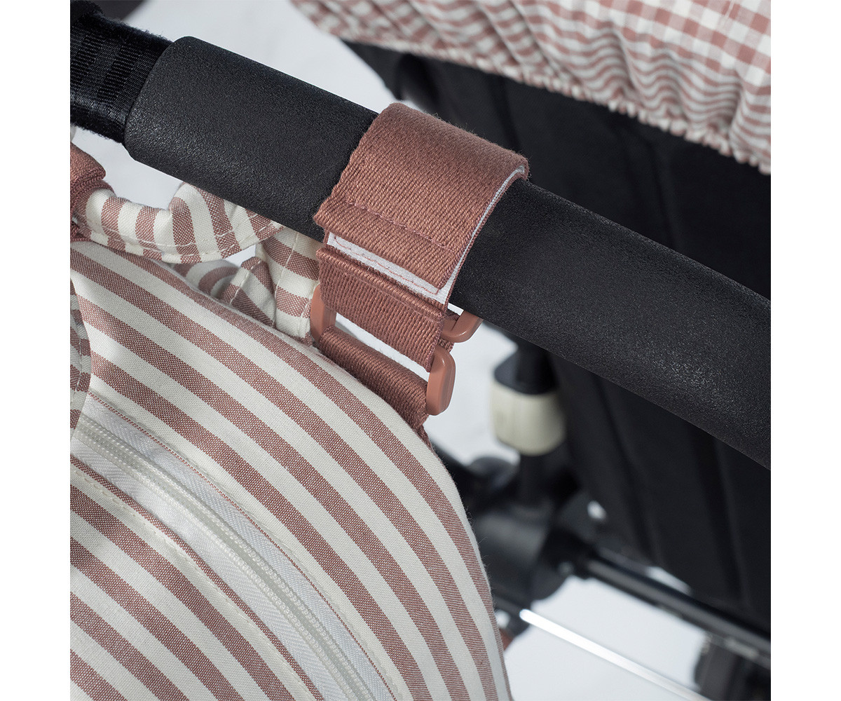 Zaino Passeggino Praliné Stripes Moka