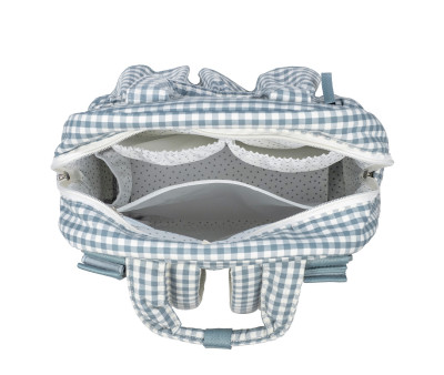 Zaino Passeggino Praliné Vichy Matcha