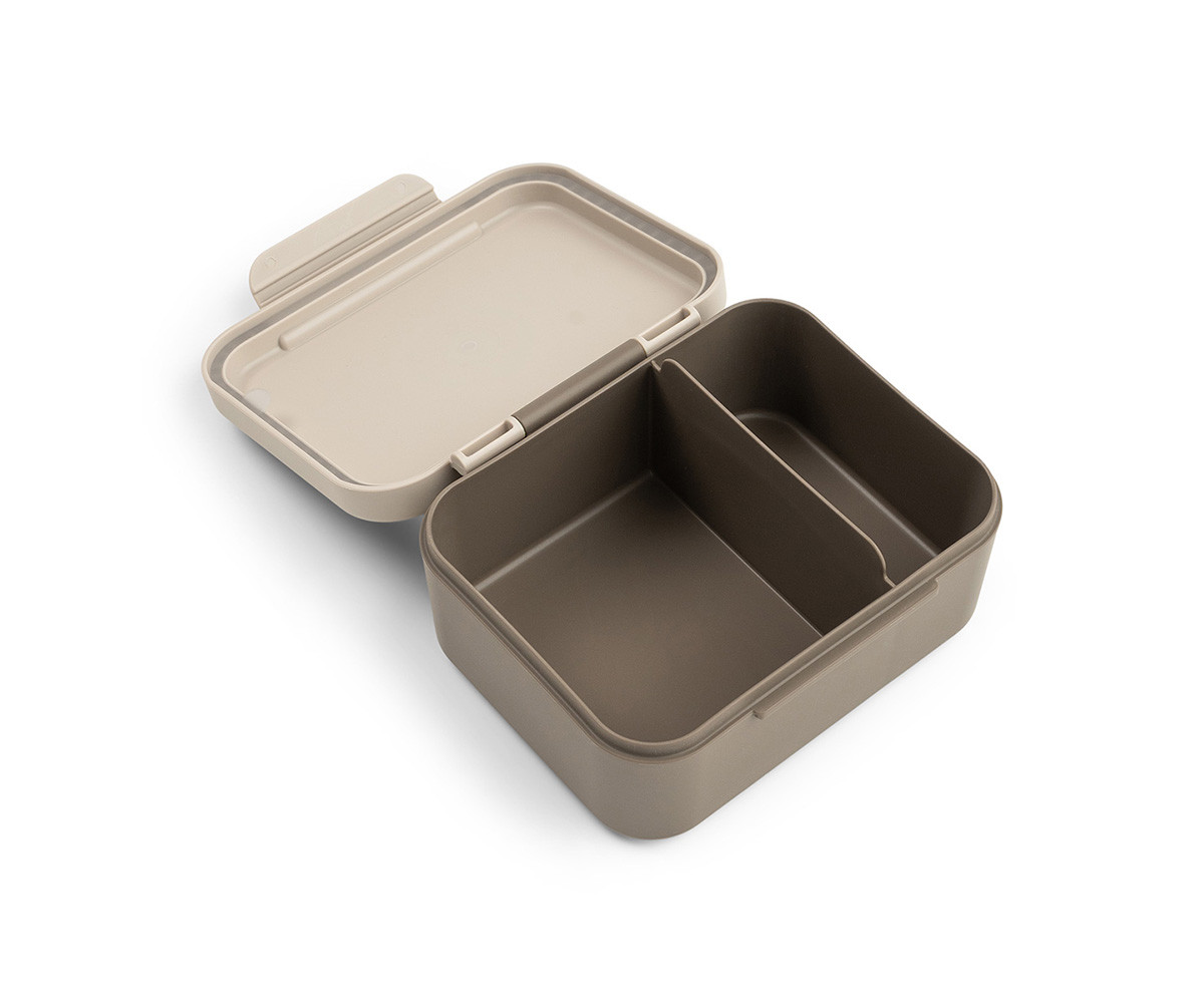 Caja de Almuerzo Pequeña + 2 Mini Tenedeores Tiny Trails Sand