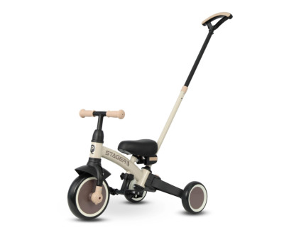 Triciclo y Bicicleta de Equilibrio Trike Stager 3 en 1 Beige (2-6 años)