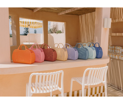 Bolsa retrô vintage Mango