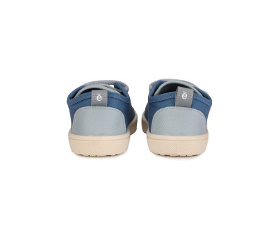 Scarpette Tela con Velcro Azure