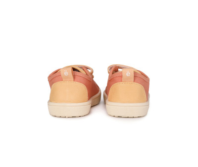 Scarpette Tela con Velcro Tangerine