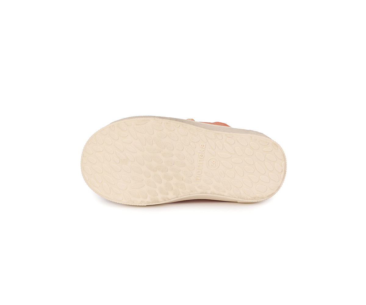 Scarpette Tela con Velcro Tangerine