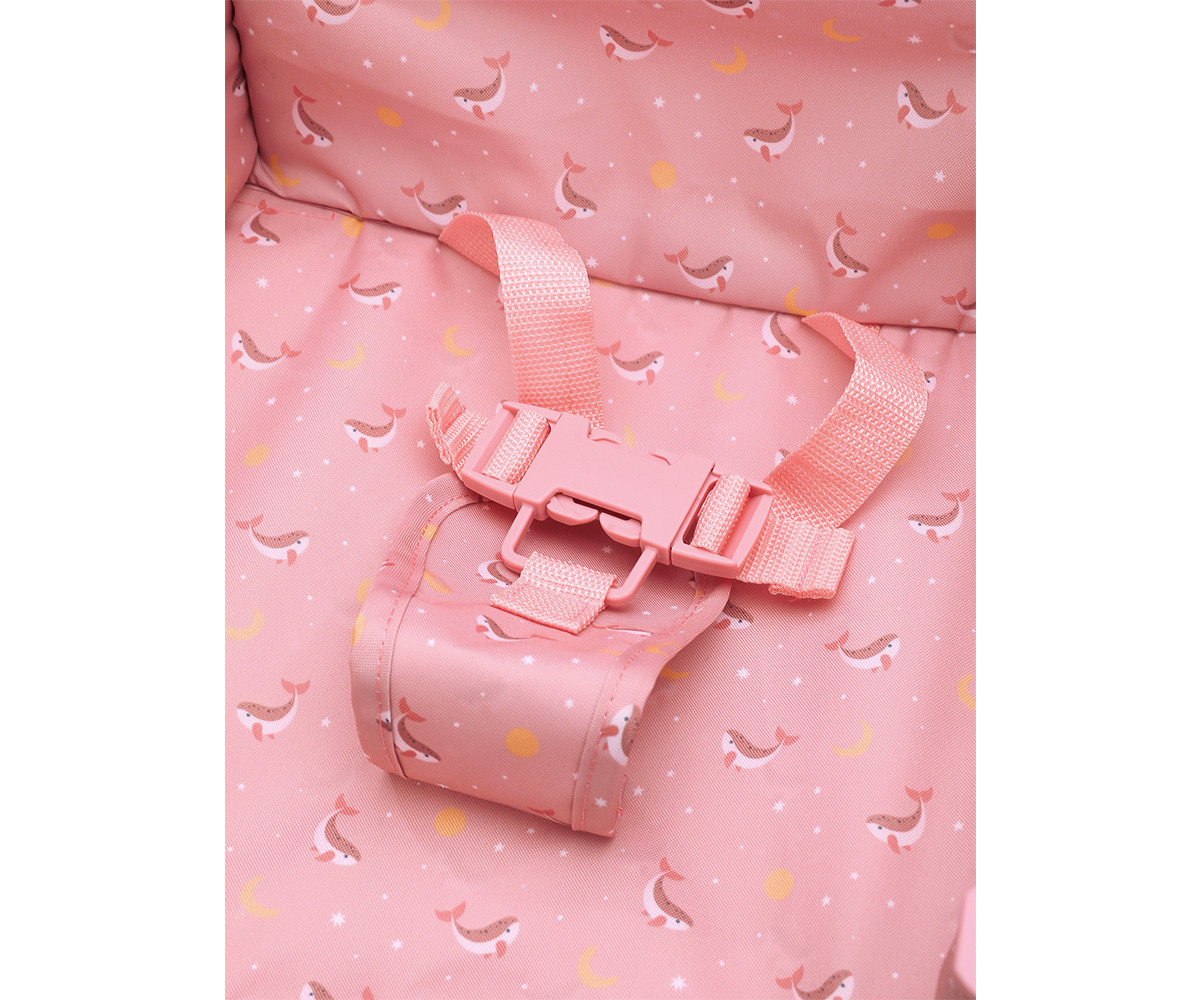 Sedia Pieghevole per Bambini Pink Whale