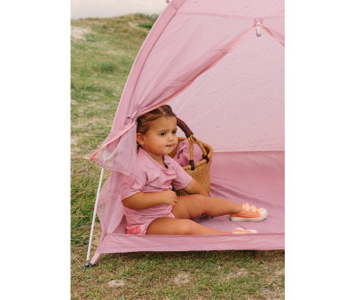 Tenda com proteção contra mosquitos Whale Pink