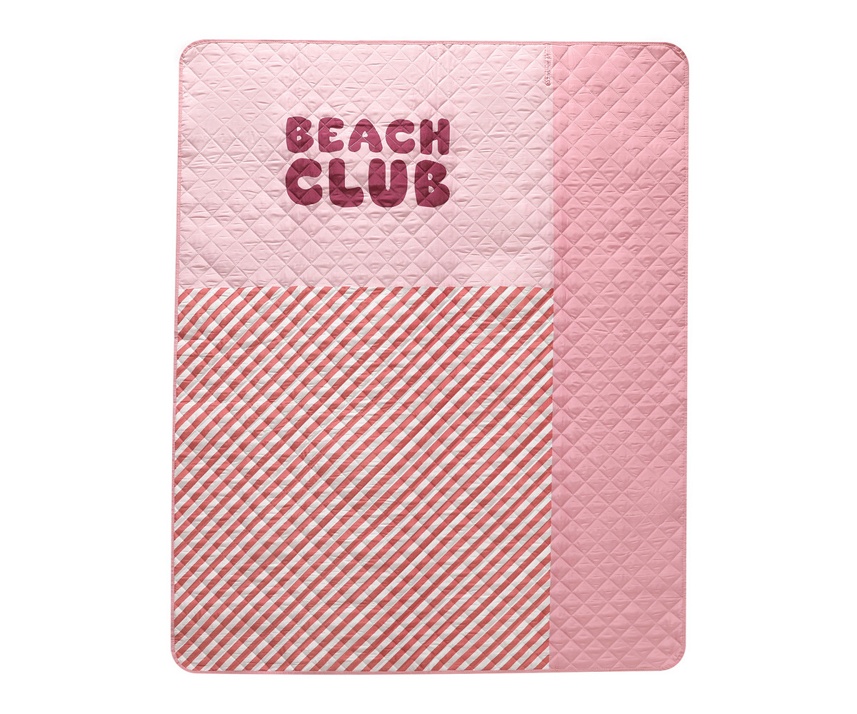 Coperta Picnic Stripes Bloom & Blush