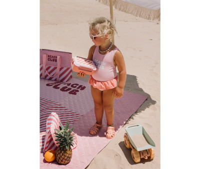 Coperta Picnic Stripes Bloom & Blush