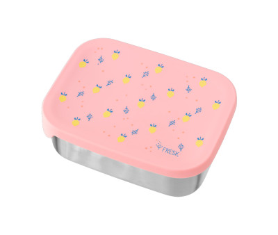 Caja de Almuerzo Acero Inoxidable Limones