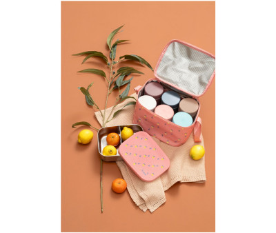 Caja de Almuerzo Acero Inoxidable Limones