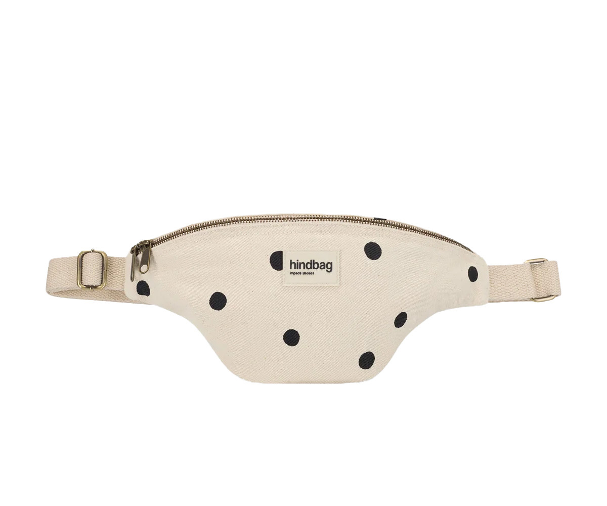 Riñonera de Algodón Orgánico Olivia Polka Dot