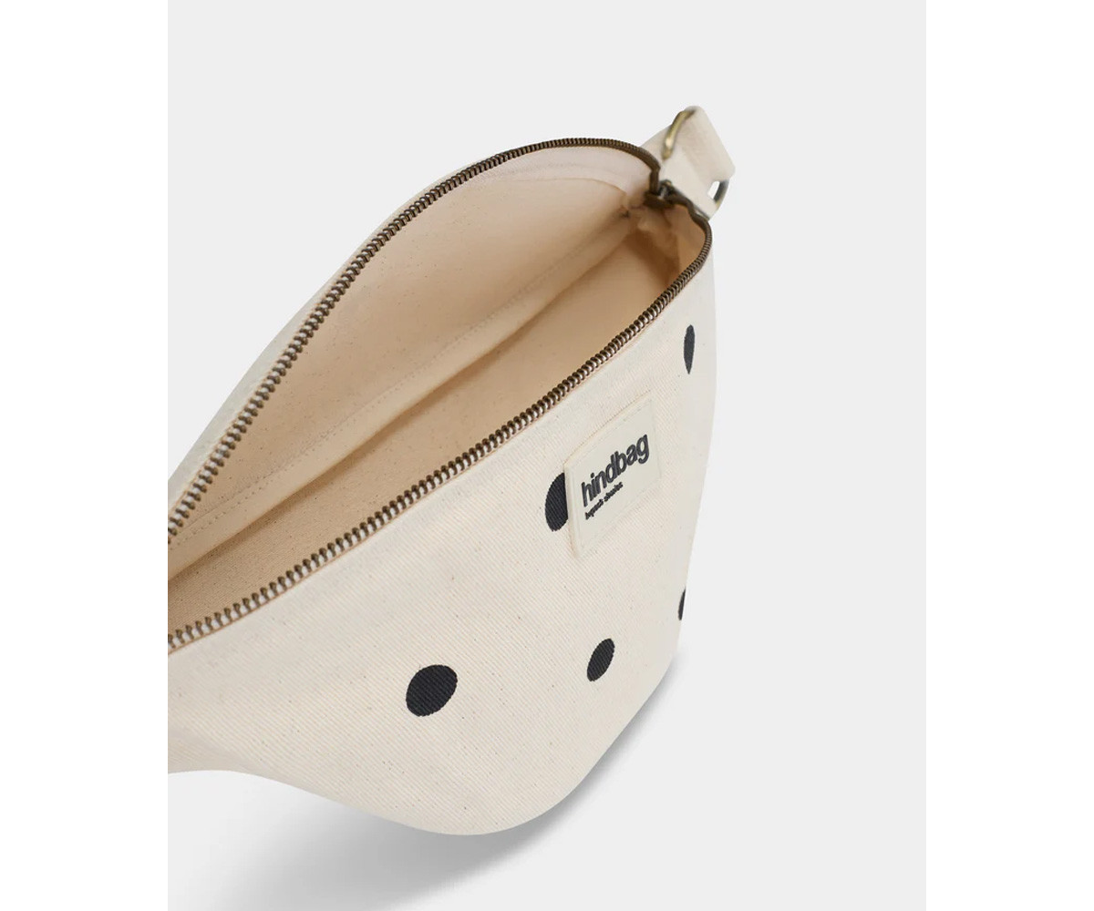 Riñonera de Algodón Orgánico Olivia Polka Dot