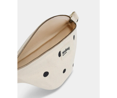 Riñonera de Algodón Orgánico Olivia Polka Dot