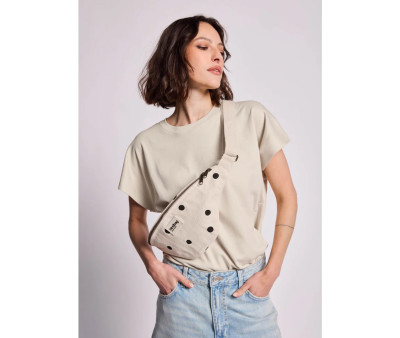 Riñonera de Algodón Orgánico Olivia Polka Dot