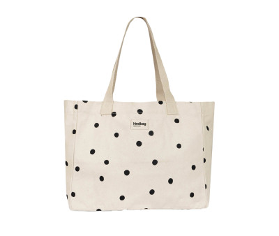 Bolsa Tote de Algodón Orgánico Claude Polka Dot