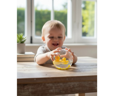 Juguete de Baño Bola Sensorial Happy Bubbles Duckies
