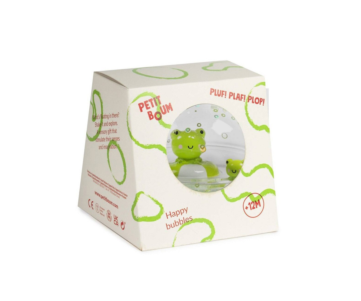 Juguete de Baño Bola Sensorial Happy Bubbles Froggies