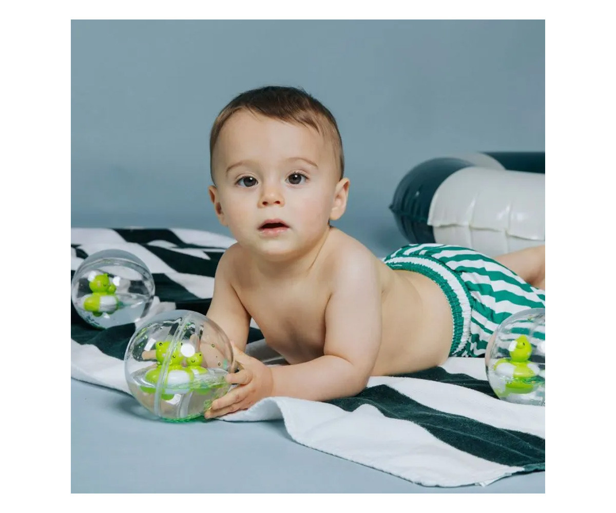 Juguete de Baño Bola Sensorial Happy Bubbles Froggies