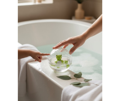 Juguete de Baño Bola Sensorial Happy Bubbles Froggies