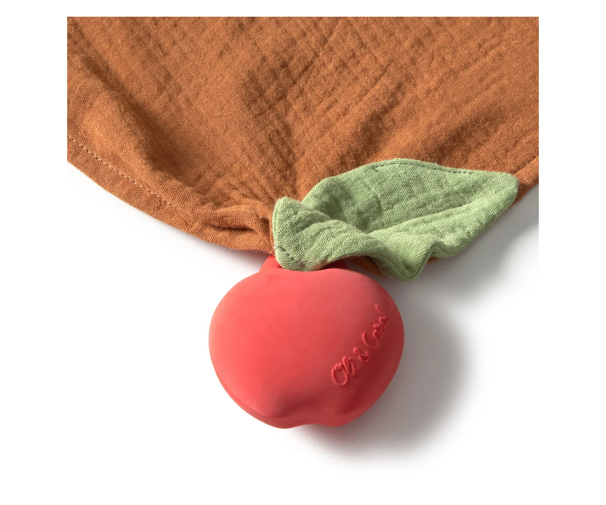 Doudou-Dentarello Pepa the Apple Personalizzabile