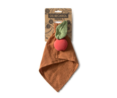 Doudou-Dentarello Pepa the Apple Personalizzabile