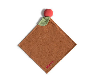 Doudou-Dentarello Pepa the Apple Personalizzabile