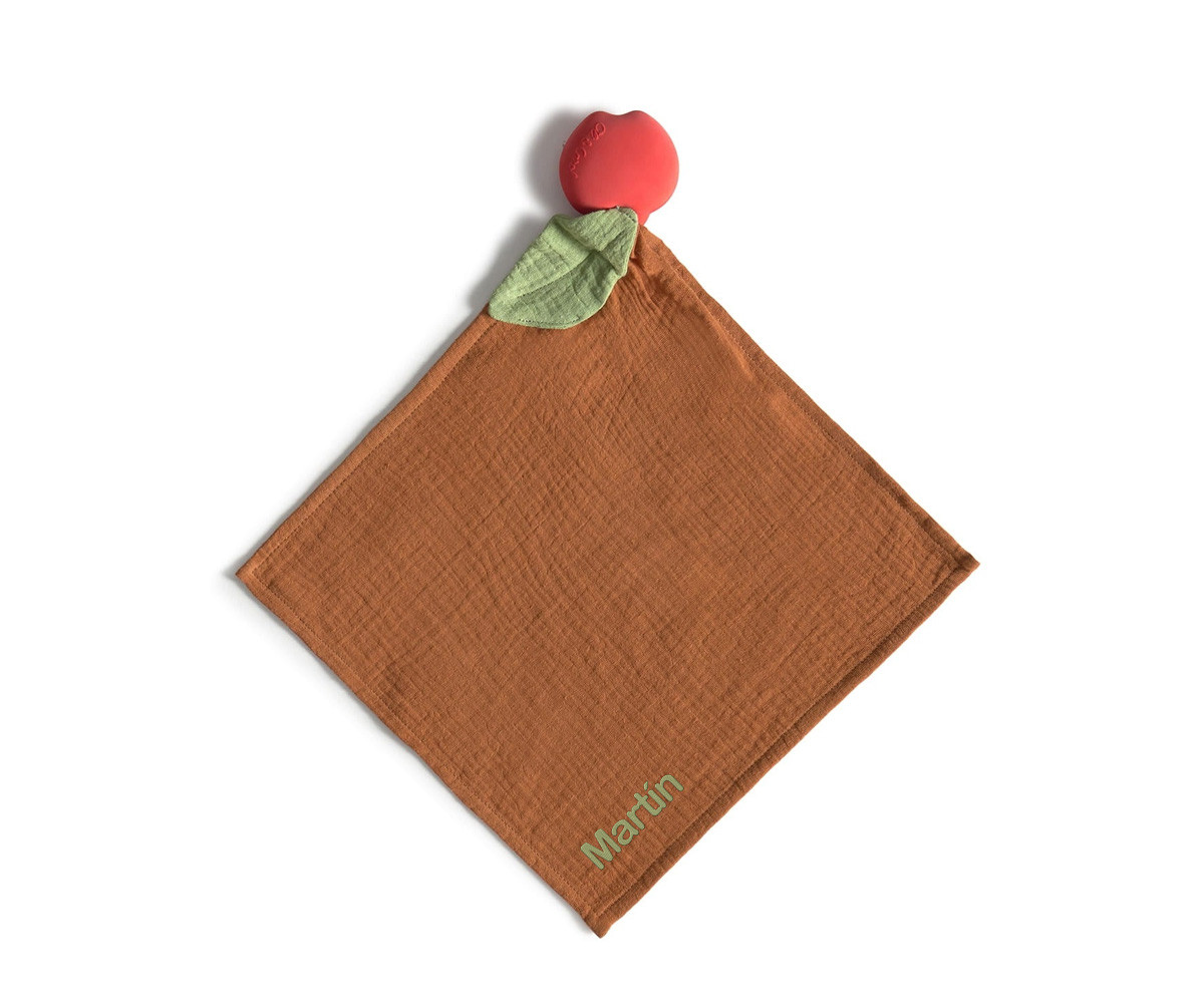 Doudou-Dentarello Pepa the Apple Personalizzabile