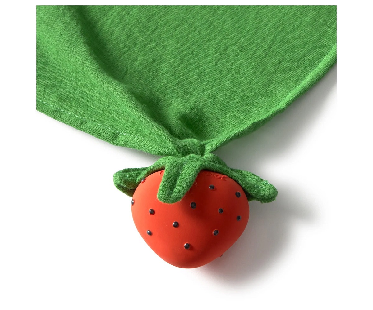 Doudou-Dentarello Sweetie the Strawberry Personalizzabile