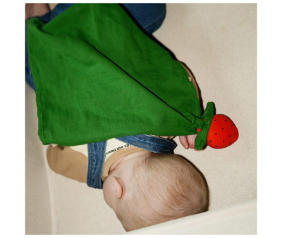 Doudou-Dentarello Sweetie the Strawberry Personalizzabile