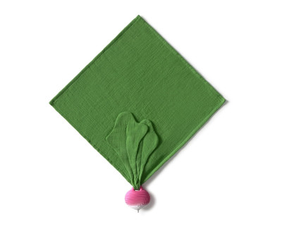 Doudou-Dentarello Ramona the Radish Personalizzabile