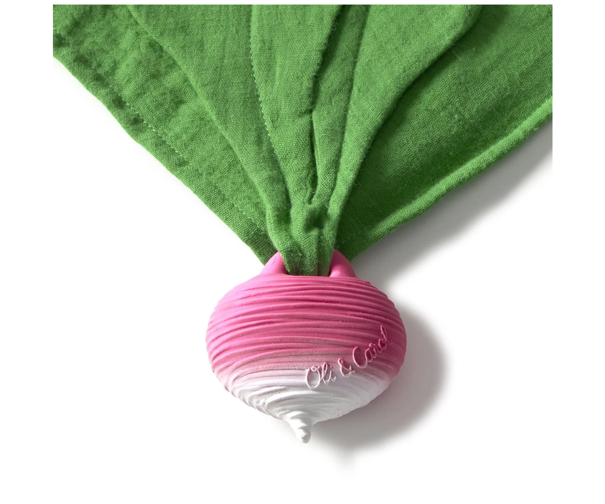 Doudou-Dentarello Ramona the Radish Personalizzabile