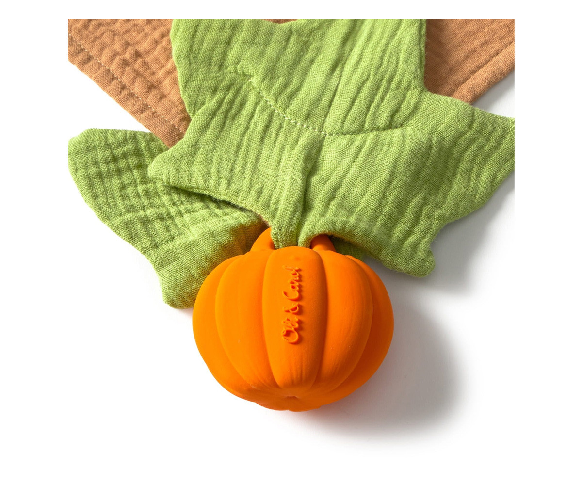 Doudou-Dentarello Pipa the Pumpkin Personalizzabile