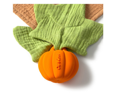 Doudou-Dentarello Pipa the Pumpkin Personalizzabile