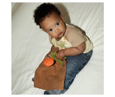 Doudou-Dentarello Pipa the Pumpkin Personalizzabile